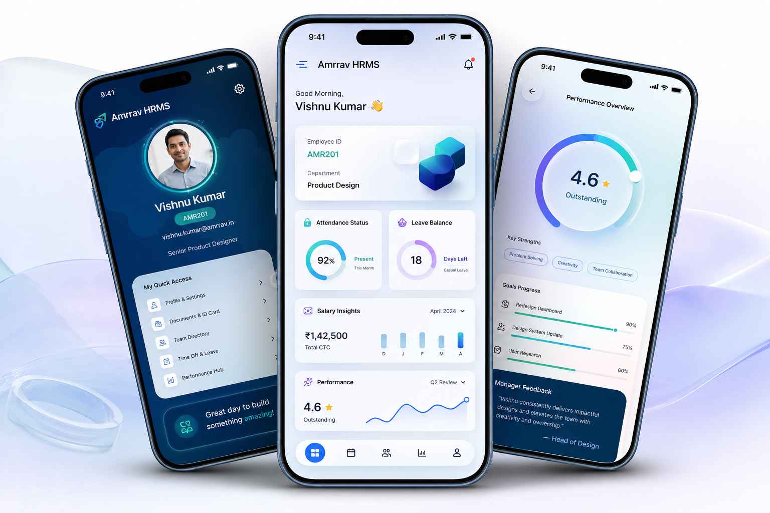 Amrrav HRMS Mobile App